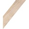 Ekena Millwork 5 1/2"W x 16"D x 20"H Traditional Smooth Knee Brace, Douglas Fir BRC06X16X20TRA00SDF - alternate 4